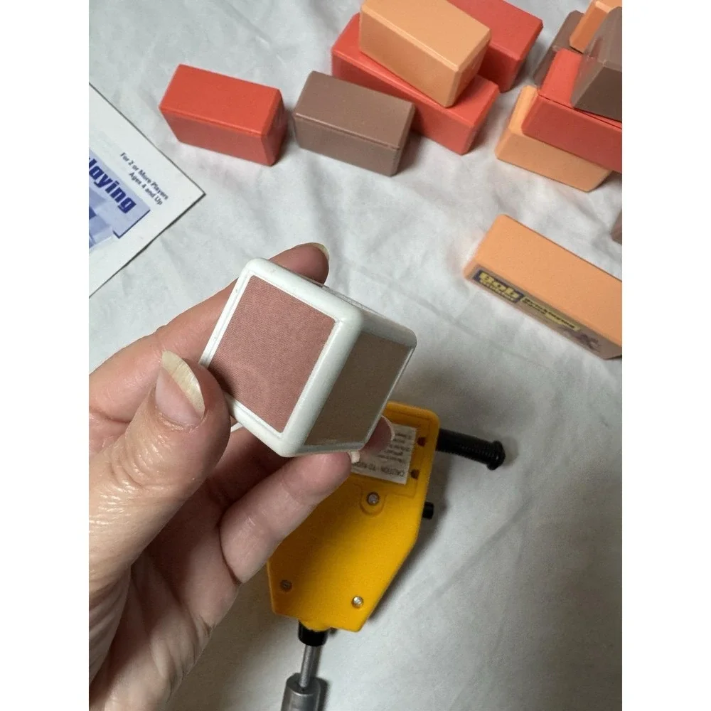 Bob The Builder Bricklaying Game Vintage 2002 Hasbro Complete Damaged Hammer